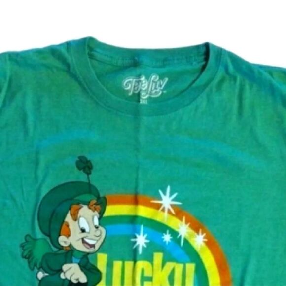 Tee Luv Retro Green Lucky Charms TShirt and Accessories Lot - Picture 4 of 9